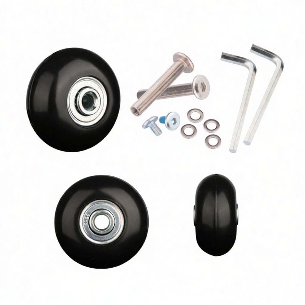 Luggage Casters Rubber Wheels  - Silent Replacement Luggage Wheels 评论和价格