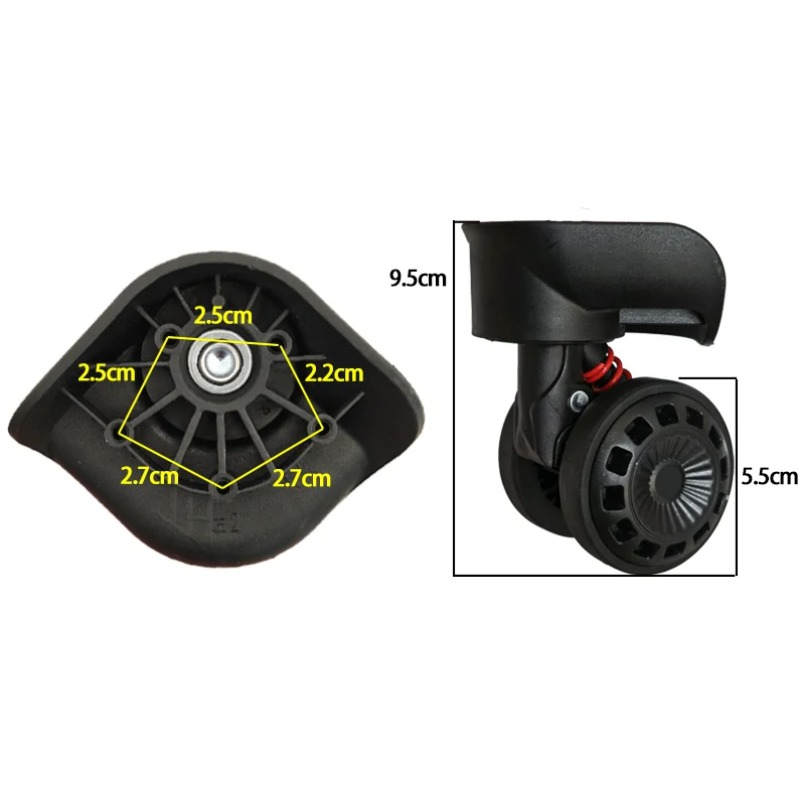 Luggage Wheel Replacement Trol - Silent Replacement Luggage Wheels 评论和价格