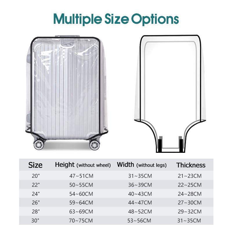 Waterproof Transparent Luggage - Waterproof Suitcase Cover Protector 评论和价格